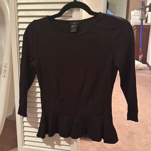 Ann Taylor black blouse. Size XXSP.
